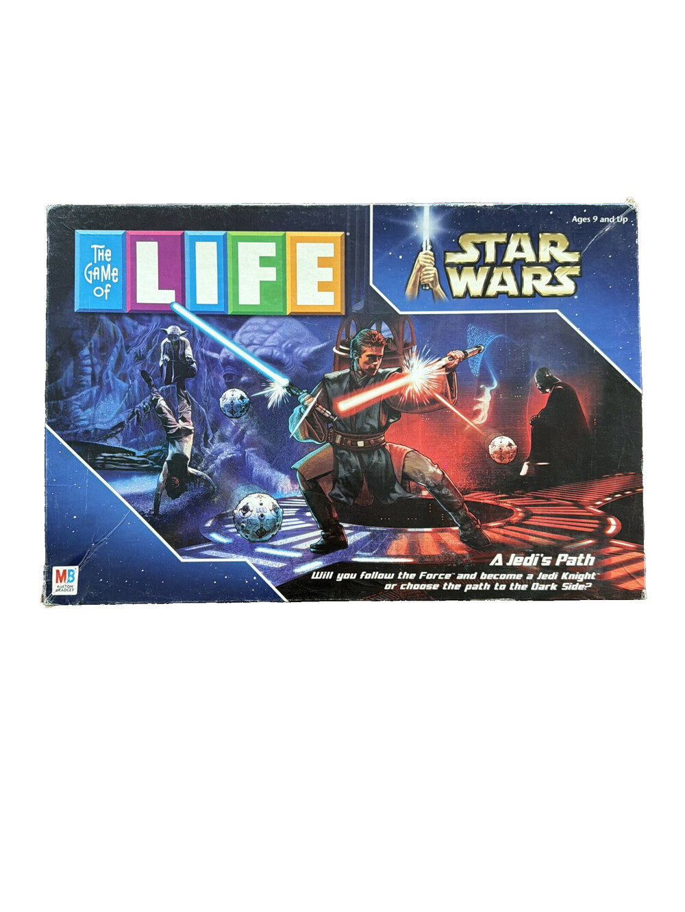 Star Wars The Game of Life A Jedi's Path Milton Bradley 2002 Complete Vintage